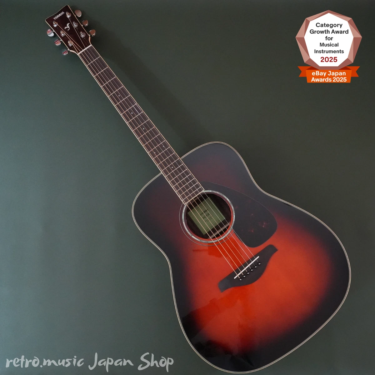 Guitarra Acústica YAMAHA FG830TBS SERIE FG Tobacco Brown Sunburst