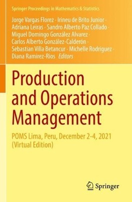 Production and Operations Management by Jorge Vargas Florez, ... - 9783031068645