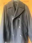 Private White VC "The Peacoat" schwarz Herren Wolle zweireihig Größe 3