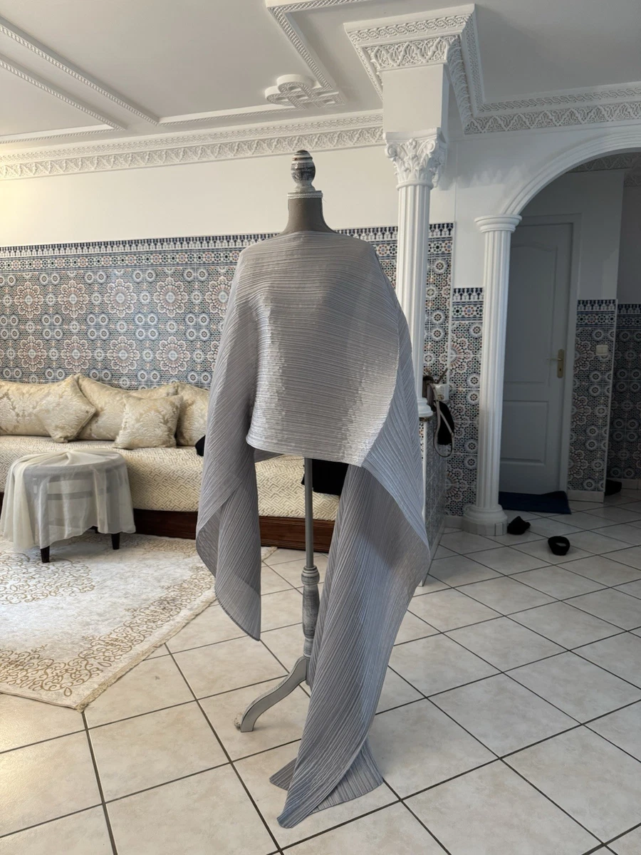 Veste Vintage Issey Miyake Pleats Please Marron - Taille 38, Plissée Chic Années 2000