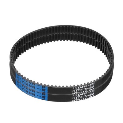 2pcs HTD-5M Rubber Timing Belt 83 Teeth 415mm Pitch Length x 15mm Width
