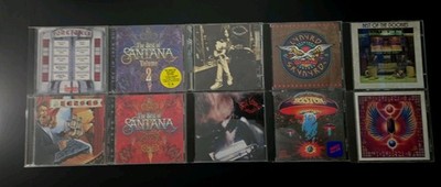 Foreigner, Kansas, Santana, Neil,Skynyrd, Boston, Journey, Doobies Cds Fast Ship