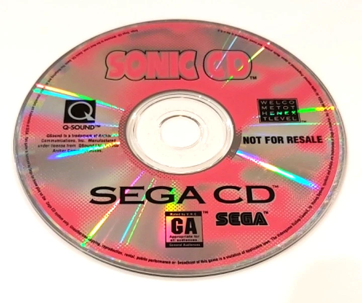 SEGA Video Games Sonic CD 1993 for sale | eBay