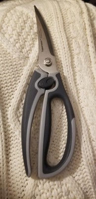 NEW Tupperware Universal Series Scissors Tupperchef Gray/Black FREE SHIPPING!!