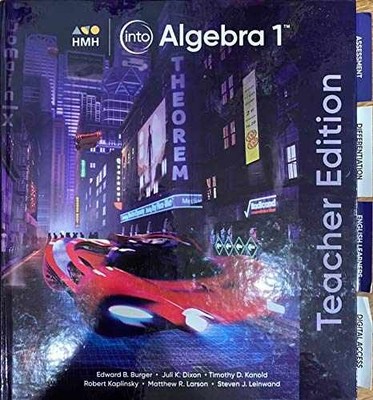 Teacher Edition 2020 (Into Algebra 1) - Hardcover, by Hmh - Very Good