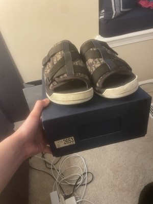 Dior Alpha Slides - size 44 / us 11