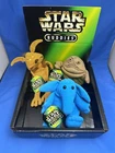 Star Wars Buddies Vintage Plush 1997 Set of 3 with Tags & display Max Rebo Jabba