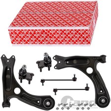 FEBI QUERLENKER+KOPPELSTANGE VORNE passend für VW UP! SEAT MII SKODA CITIGO NF1