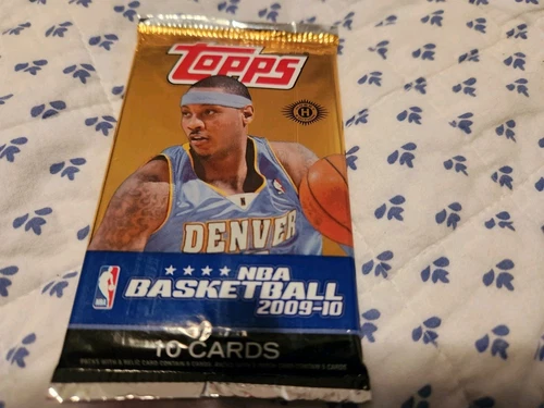 2009-10 TOPPS BASKETBALL CARD HOBBY PACK STEPHAN CURRY CHROME REFRACTOR ROOKIE?
