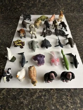 Lot of 39 Yowie Animals PVC Miniature Mini Figures Mixed Series Only One Double!