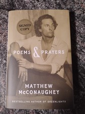 AUTOGRAPHED SIGNED Poems and Prayers by Matth...