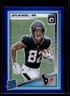 2025 Panini Donruss Optic Rated Rookie Jaylin Noel #241 Blue Glitter Texans