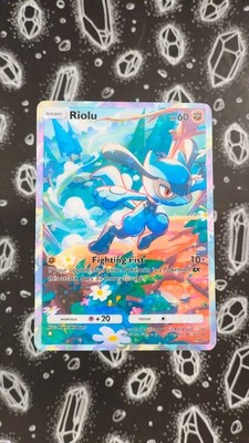   Handgemacht: Riolu | Custom Fan Karte | Stars Holo Design