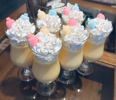 Handmade Vegan Coconut Wax Pina Colada 350ml Kerze 35CL
