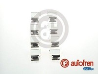 Autofren Seinsa ZubehöRsatz, Scheibenbremsbelag D42343A FüR Peugeot Renault