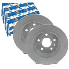 2X JURID BREMSSCHEIBEN HINTEN 280mm VOLL PASSEND FÜR MERCEDES-BENZ V-KLASSE