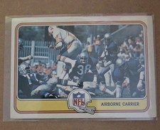 Airborne Carrier 1981 Fleer Team Action #74 Buccaneers NFL
