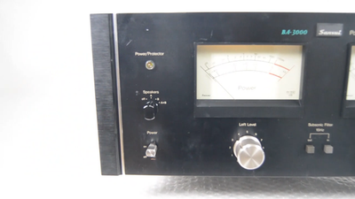y*7様 Sansui サンスイ BA-3000 パワーアンプ SANSUI BA-3000 Stereo Control Power Amplifier AC100V Tested