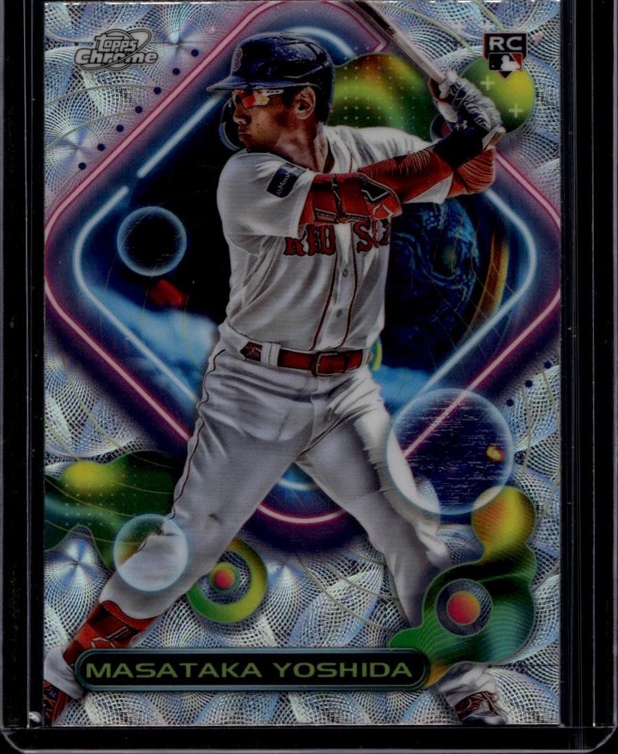 2023 Topps Chrome Cosmic #185 Masataka Yoshida Nucleus Refractor
