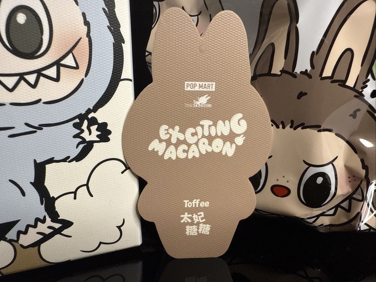 D*様 【ラブブ Toffee】 POPMART EXCITING MACARO Labubu The Monsters Exciting Macaron Vinyl Face Series