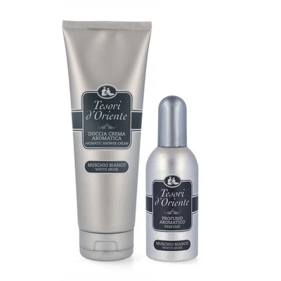 tesori d'Oriente Muschio Bianco Set Eau de Toilette 100ml + Duschcreme 250ml
