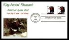 Mayfairstamps US FDC 1998 New Jersey dual ring-necked pheasant bird First Day Co