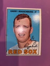 1967 Topps #429 Red Sox Garry Roggenburk Baseball Card