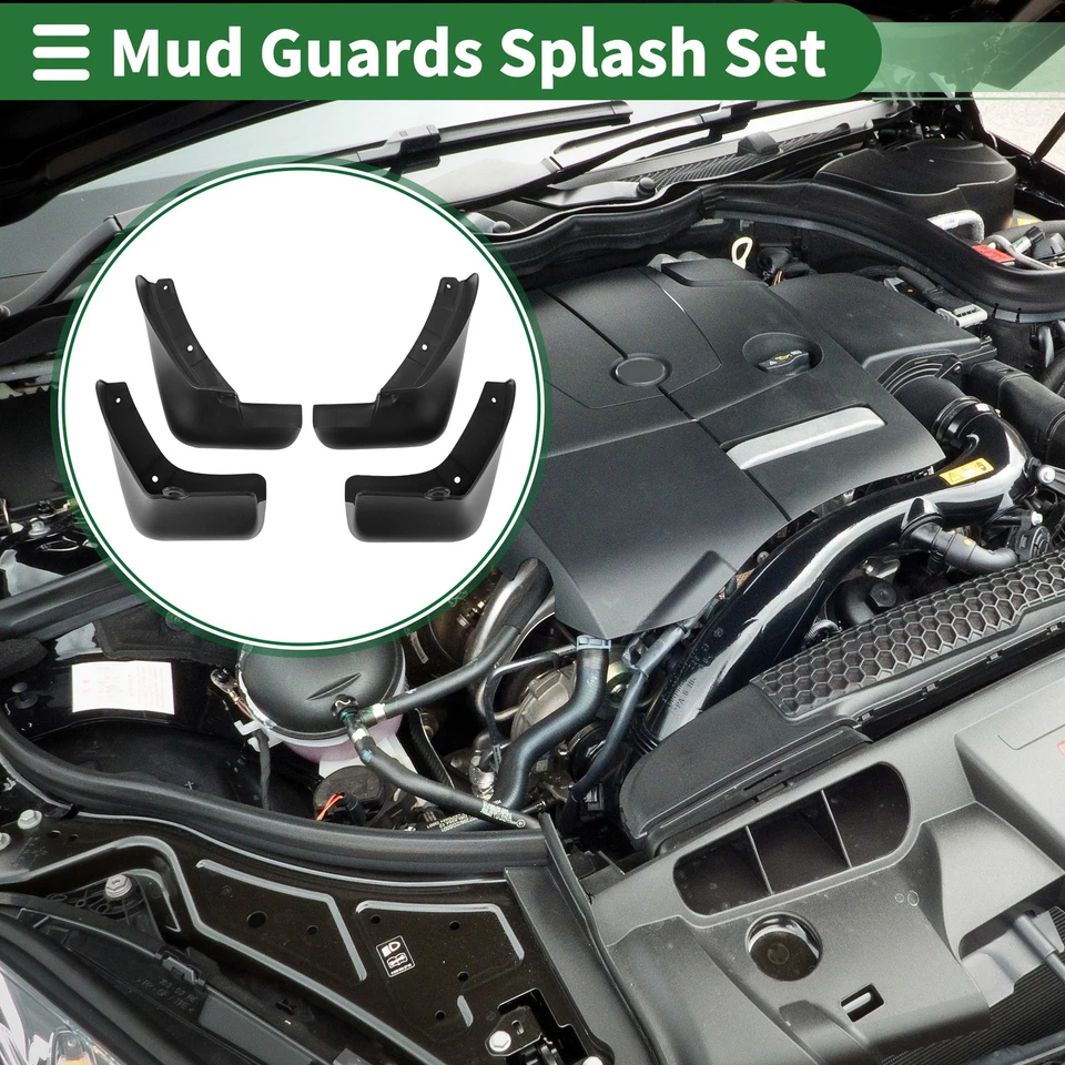 Juego de 1 guardabarros delanteros traseros para Nissan LEAF 2011-2016 Foto 2 de 4