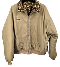 VTG Columbia Jacket Mens Size XXXL Brown Camo...