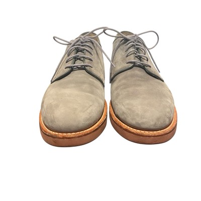 Brooks Brothers Classic Bucks Oxford Men Size 9.5 D Gray 