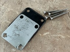 1979 Fender Stratocaster guitar neck plate 25th Anniversary