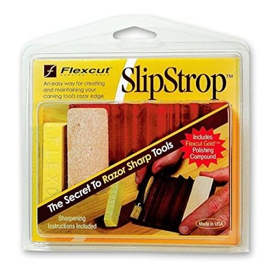 SLIPSTROP Slip STROP Schnitzwerkzeug Schärfer mit Wetzmasse