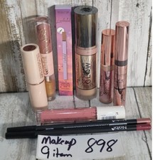 Revolution Makeup Lot 9 Items Foundation Concealer Lip Gloss Eyeliner Pencil Set