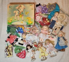 Vogue Strung Ginny Doll 1950 Walker 1970 Sasson 1984 Pollyana Belle Muffie +more