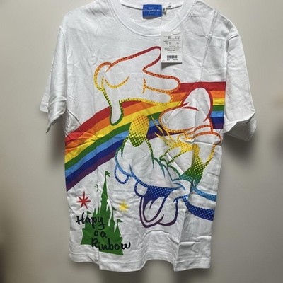 Tokyo Disney Resort Goofy Rainbow T-Shirt S Gr.