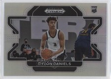 2022-23 Panini Prizm Draft Picks Silver Prizm Variation Dyson Daniels #60 12po