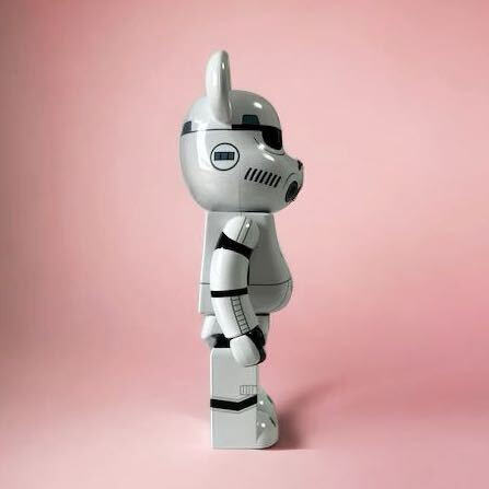 Rare Stormtrooper CHROME Ver. 400% BE@RBRICK Stormtrooper Rare Stormtrooper CHROME Ver. 400% BE@RBRICK Stormtrooper