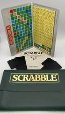 Vintage 1980s Magnetic Portable Travel Scrabble Set - J.W. Spear & Sons