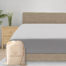 Good Sleep Bedding Queen Fitted Sheet - 100 Egyptian Cotton 800 Tc Soft