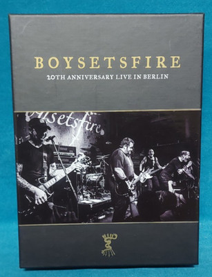 BoySetsFire - 20th Anniversary Live in Berlin, 3 CDs, 3 DVDs. Special Box 2017.