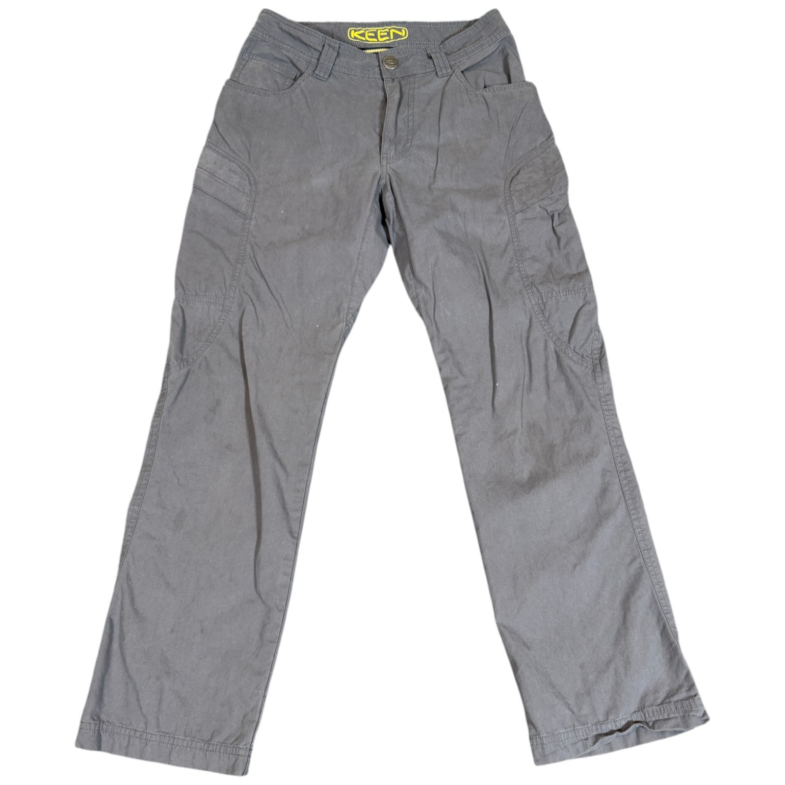 Keen Footwear Pantalone Cargo Uomo Taglia 28x30 Grigio Outdoor Escursionismo Leggero