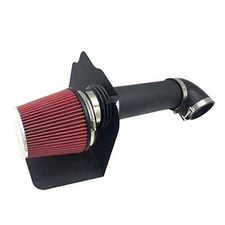 Intake Pipe Perfit Formance Cold Air Intake Kit with Black Tube & Red Filter