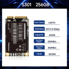 Fanxiang 256GB mSATA SSD Internal Solid State Drive 6Gb/s For PC/ Laptop 500MB/S