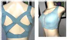 VICTORIA SPORT TEAL SPORTS BRA  HIGH SUPPORT 32DD  y9