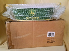 John Deere Caddy 2 Compartment New Tin Box Co Plastic Insert Wooden Handles Box