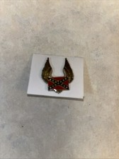 Vintage Enamel Confederate Wings Pin