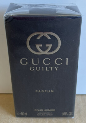 BRAND NEW SEALED GUCCI GUILTY by Gucci 1.6 OZ 50 ml POUR HOMME SPRAY Parfum