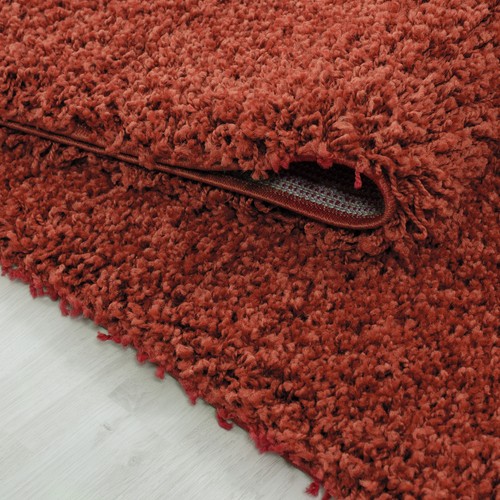 Shaggy Hochflor Langflor Teppich Läufer Wohnzimmer Soft Einfarbig Rechteck Rund - Bild 68 von 75