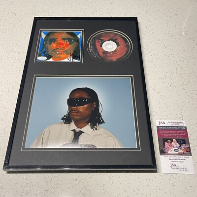 STEVE LACY SIGNED GEMINI RIGHTS CD ALBUM PHOTO AUTOGRAPH FRAMED