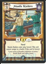 L5R Legend of the Five Rings Diamond MANTIS RAIDERS